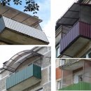 Козырьки на балкон - magmetal.